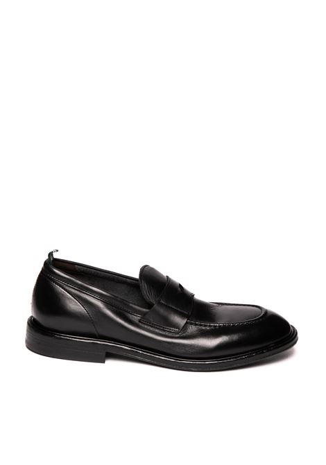 Black 6010 loafer GREEN GEORGE | 6010BORNEO-NERO